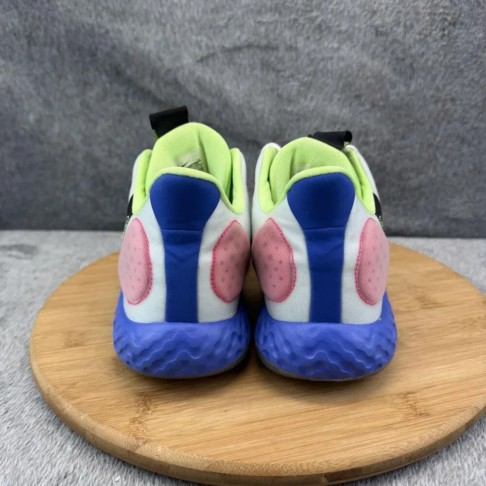 Nike KD Shoes Boys Size 6Y White Pink Blue Volt Basketball Sneakers AT5685-134
